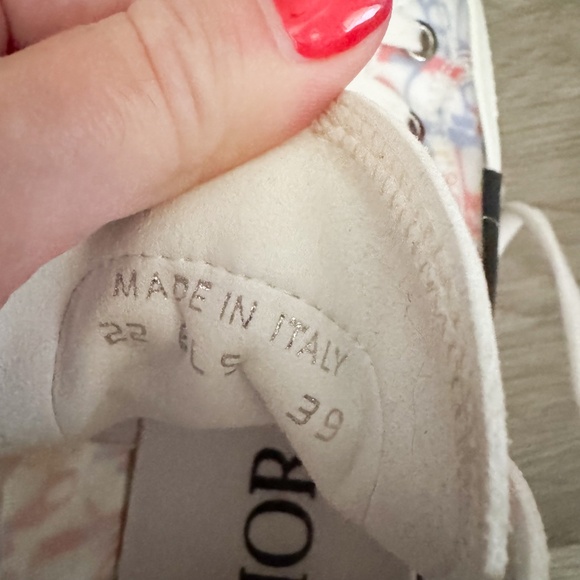Dior Colorful B23 Hightop Sneakers EU 39 - Picture 5 of 7